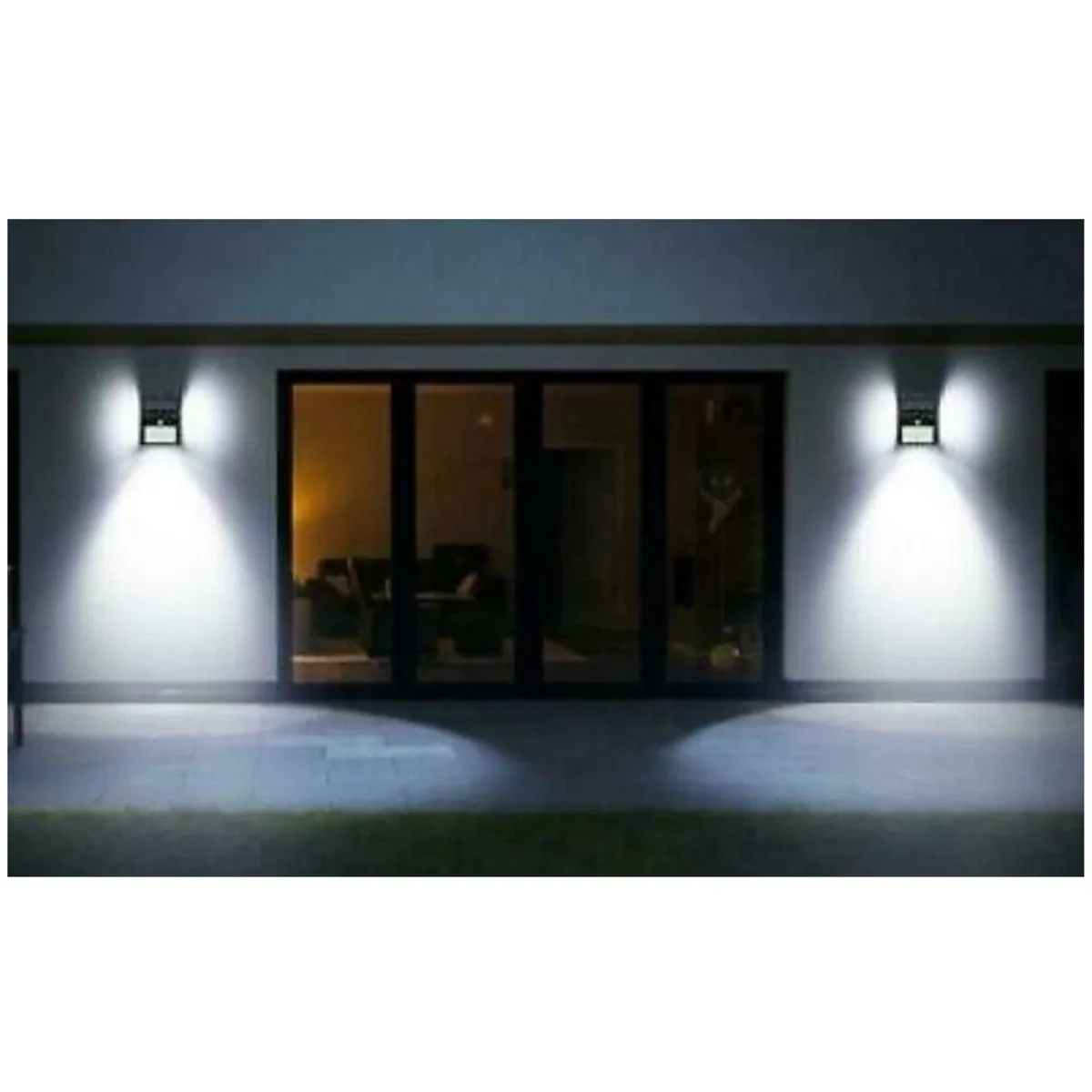 GENERICO - Foco Solar 48 Led Para Exteriores Con Sensor de Movimiento