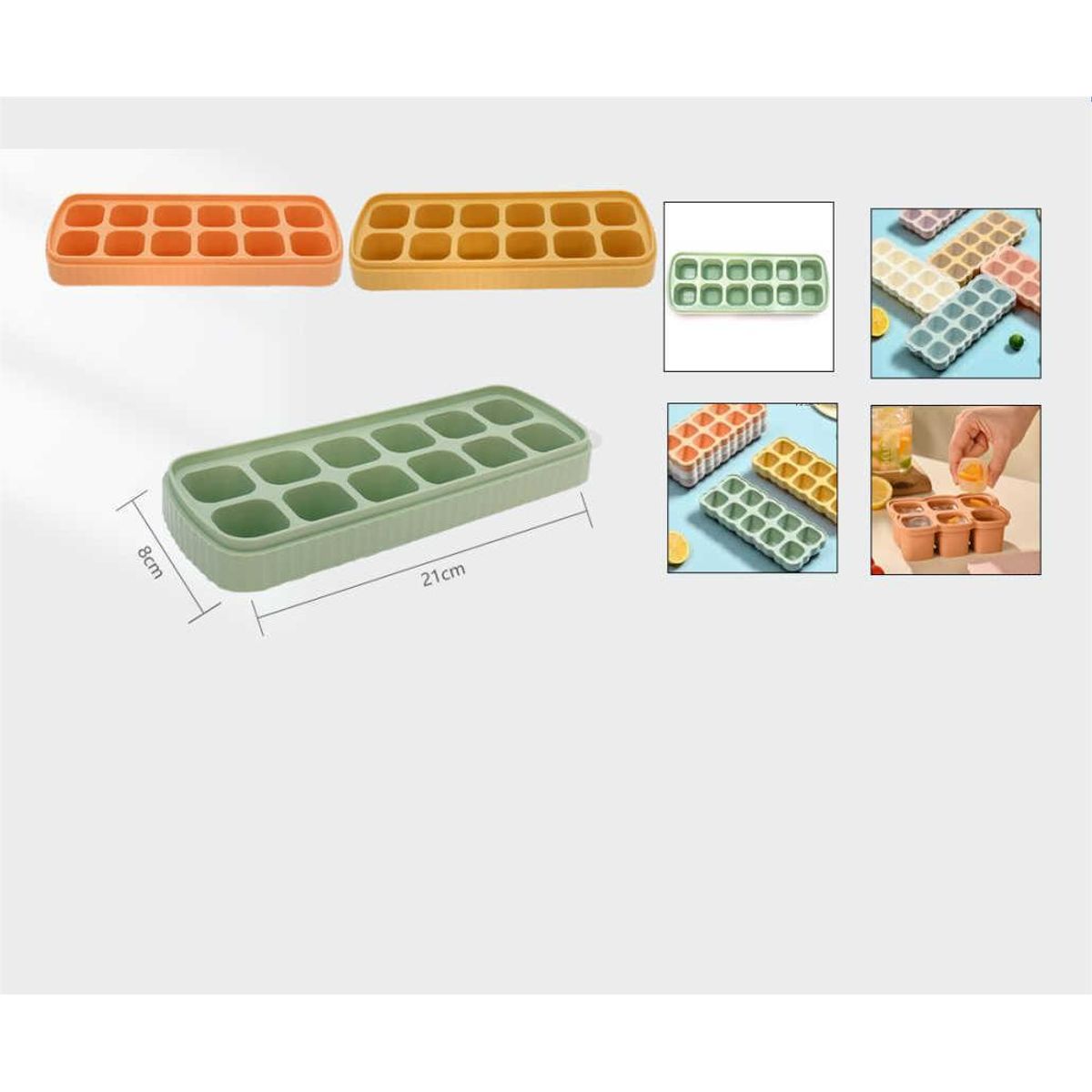 GENERICO - Cubetera De Hielo Cubetas Para Hielo