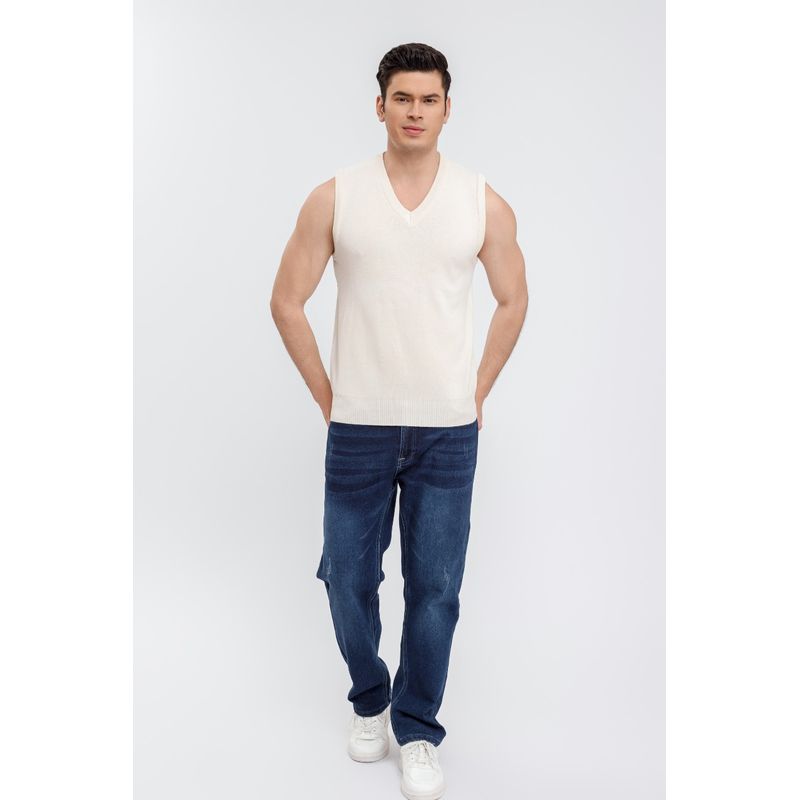 MPROPIA - Sweater Hombre Sin Manga Cuello V Excelente Calidad 7196.
