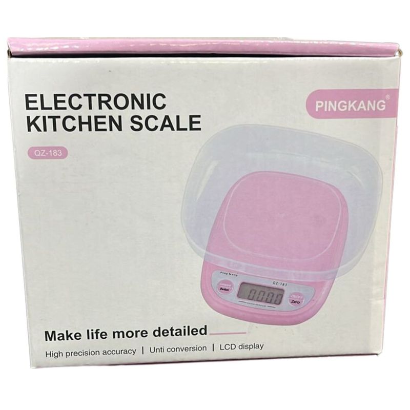 GENERICO - Balanza Digital De Cocina 5 Kg Para Preparaciones Reposteria