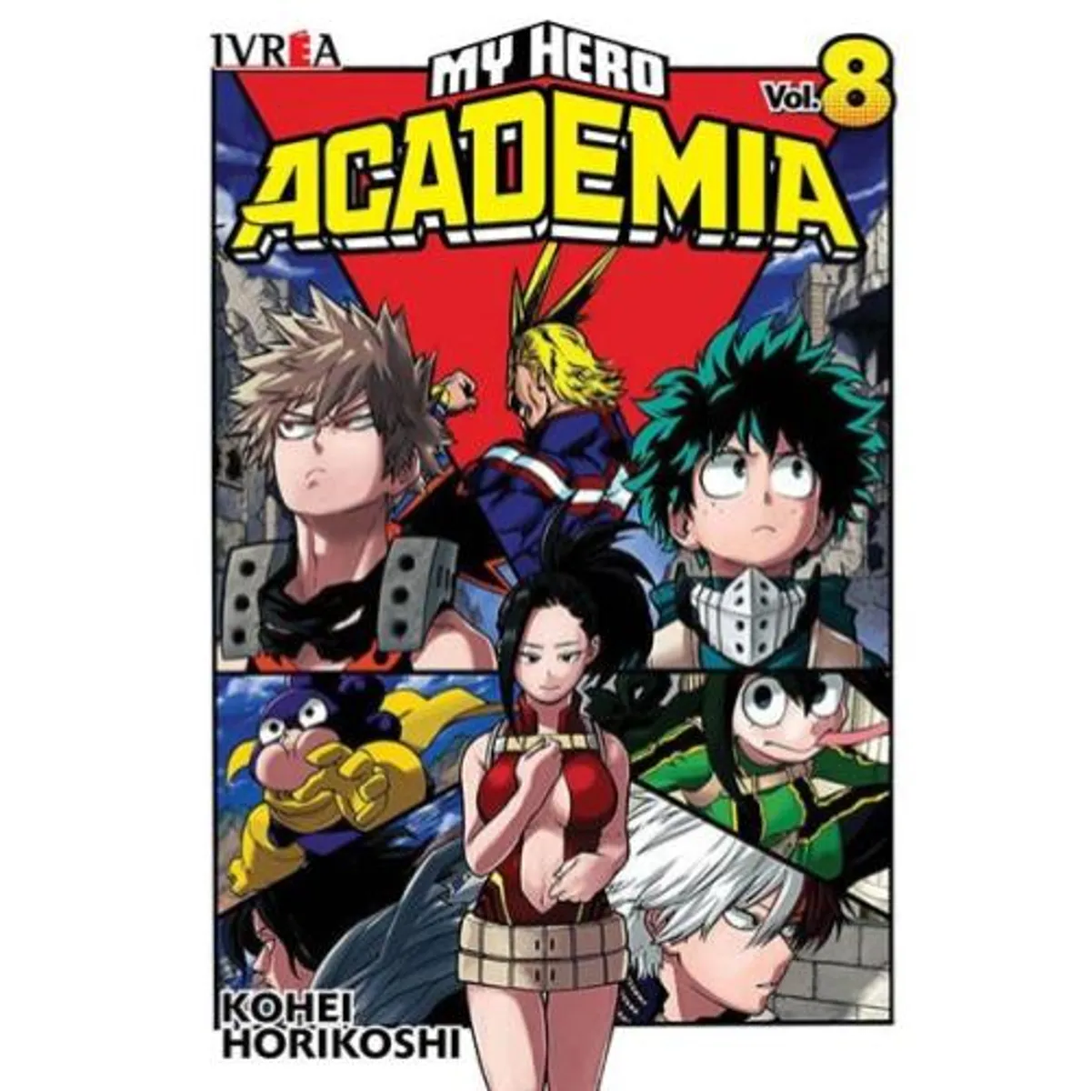 IVREA ARGENTINA - MY HERO ACADEMIA 08 .
