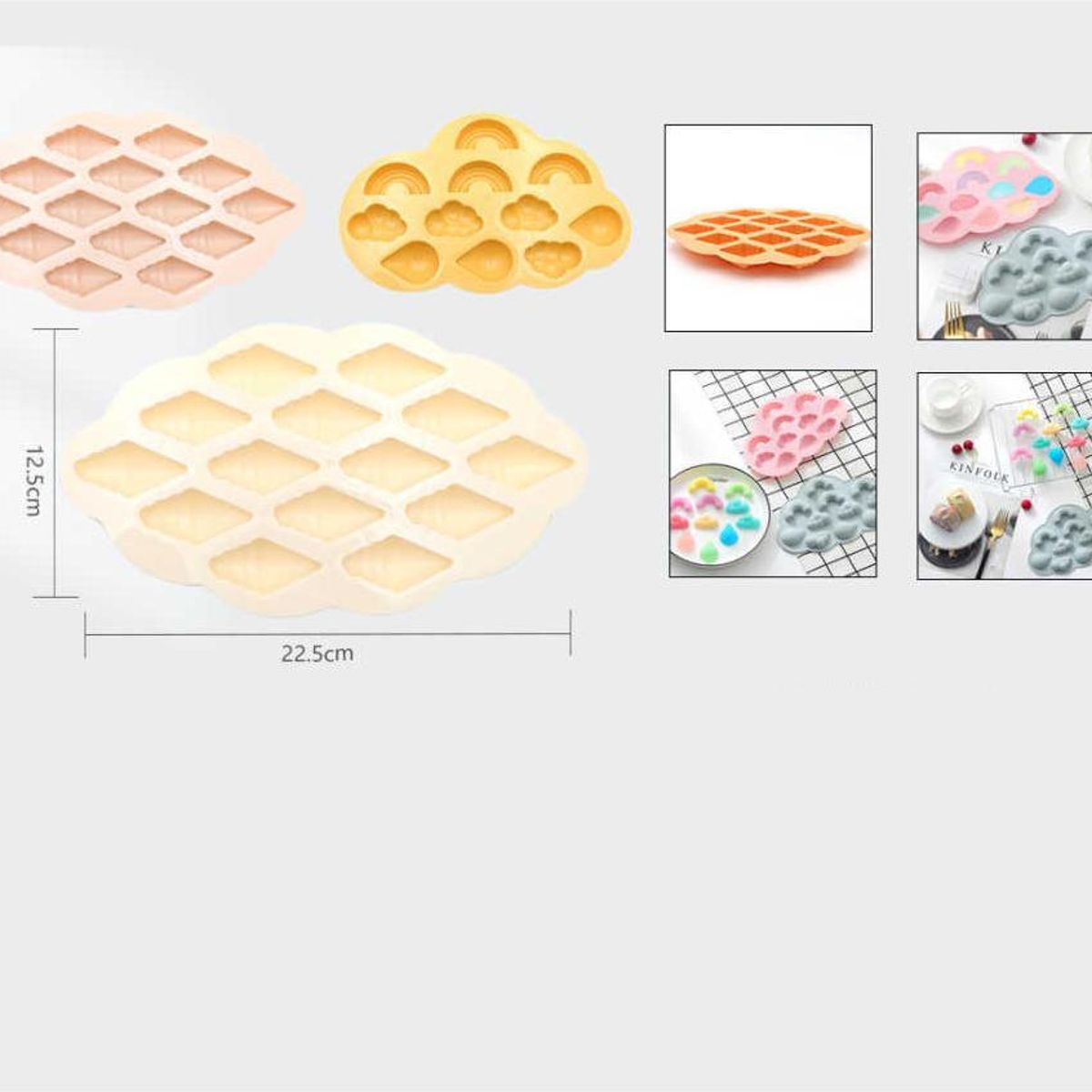 GENERICO - Molde De Silicona Para Helado
