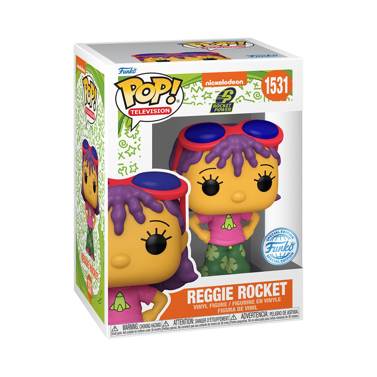 FUNKO - Funko Pop Reggie Rocket Nickelodeon - 1531