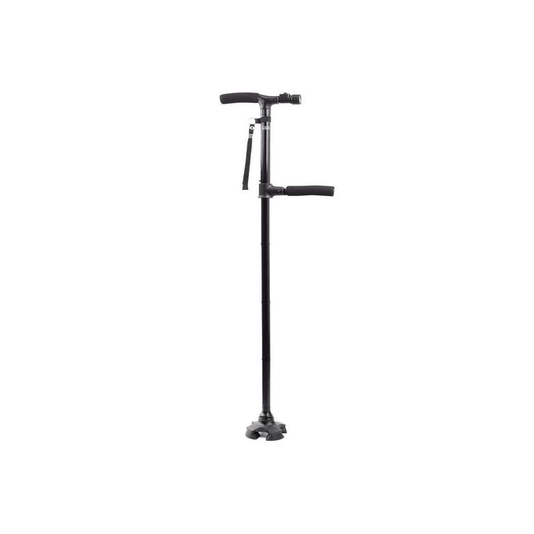 Baston Plegable Con Luz Led Y 4 Puntos De Apoyo - SC