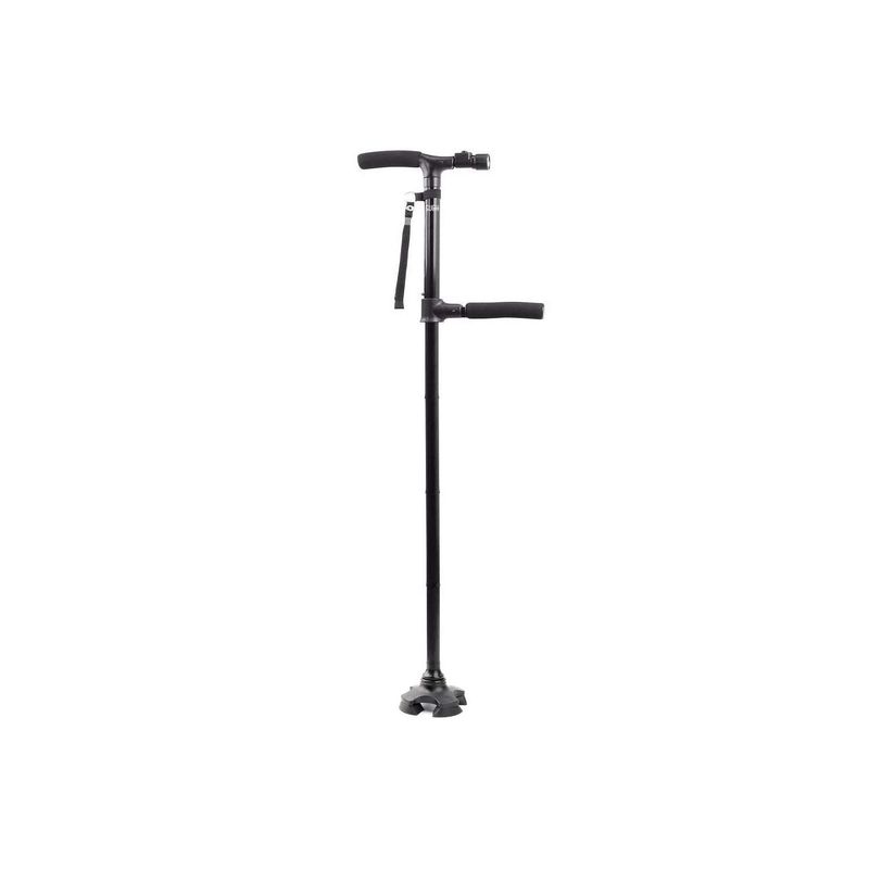 DOMA - Bastón Plegable Con Luz Led Y 4 Puntos De Apoyo - SC