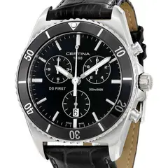 CERTINA - Ds First Ceramico Cronografo Esfera Negra