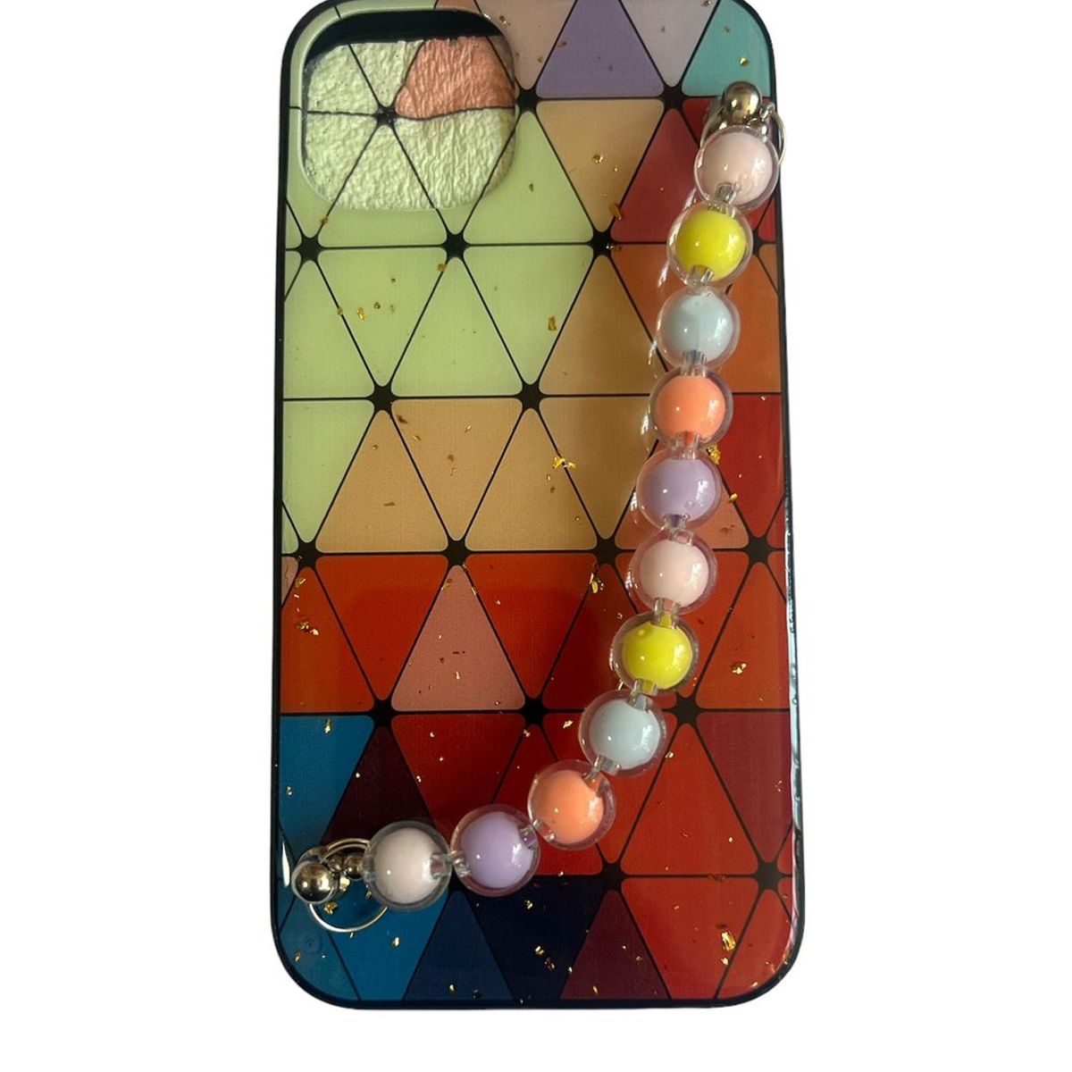 GENERICO - Funda Diseños Con Cordón De Diamante Para iPhone 13 13pro-COLORES
