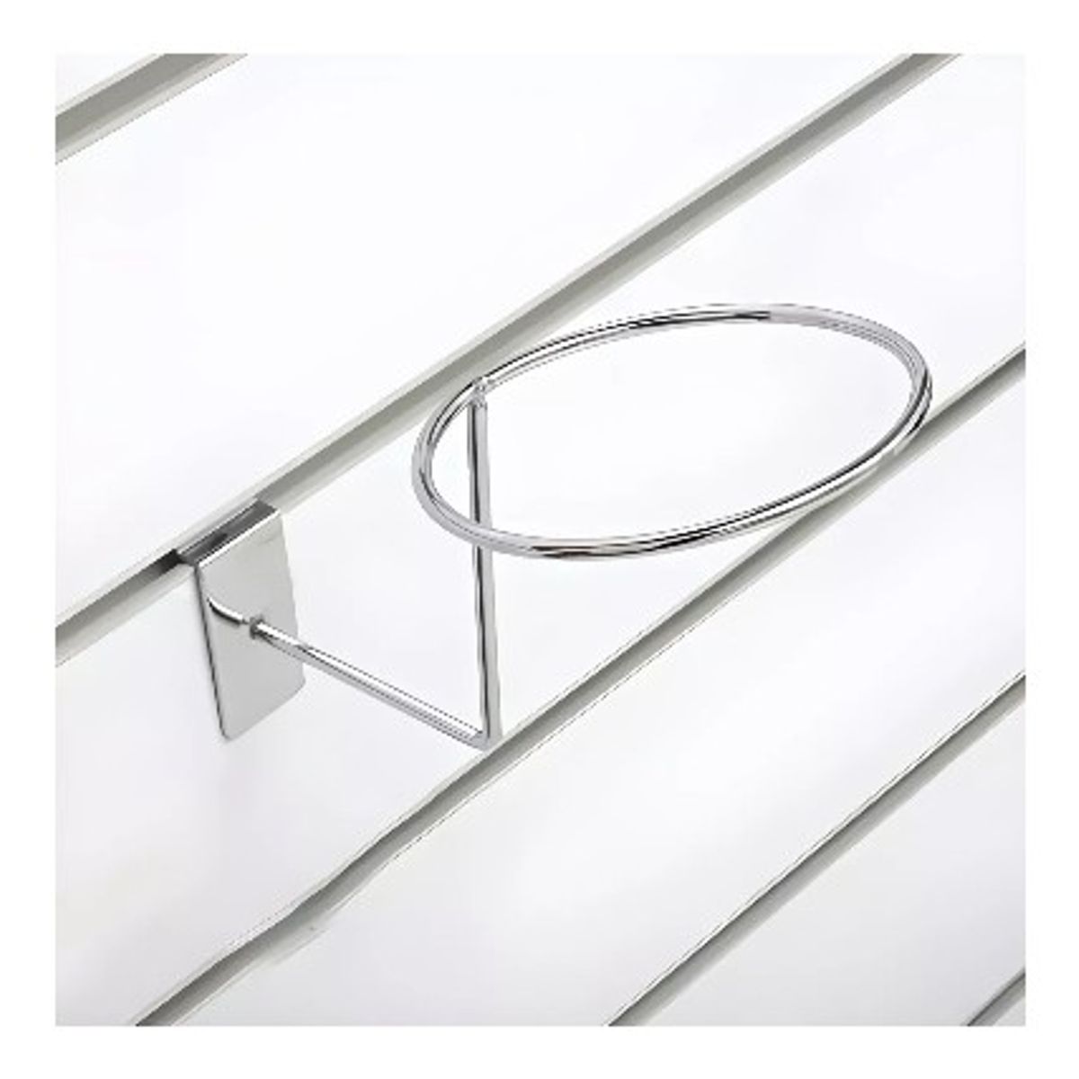 GENERICO - Pack De 10 Exhibidores Para Panel Ranurado De Jockey