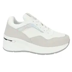 CHALADA - Zapatilla Mujer Blanco Casual Juna-1