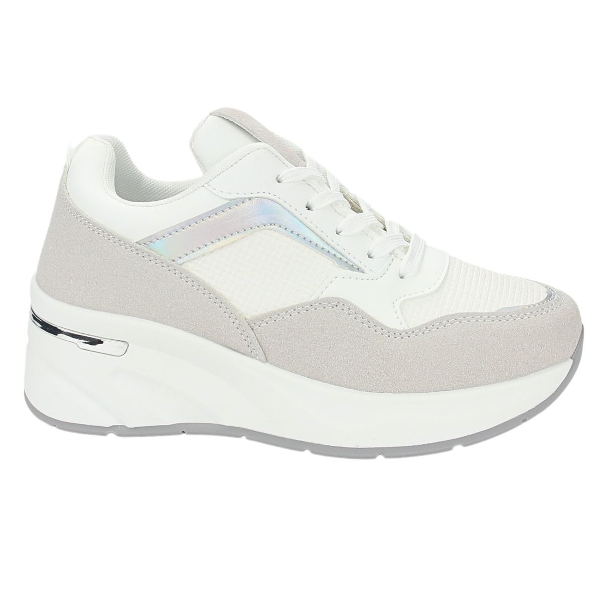 CHALADA - Zapatilla Mujer Blanco Casual Chalada Juna-1