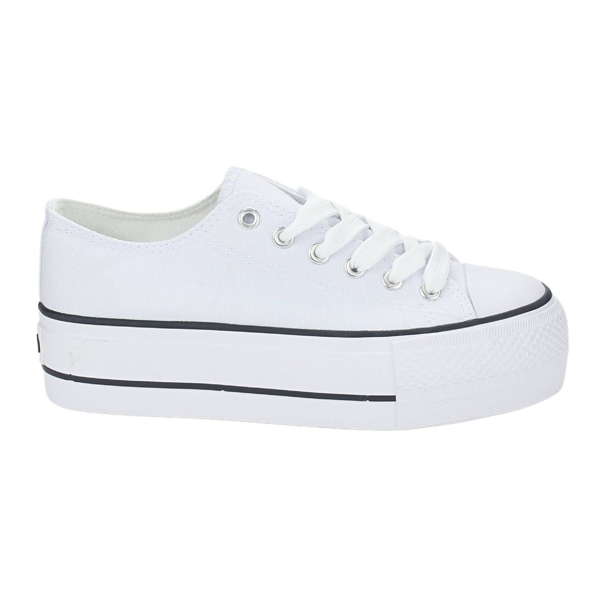 CHALADA - Zapatilla Mujer Blanco Casual Chalada Cruni-1