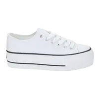 Zapatilla Mujer Blanco Casual Cruni-1