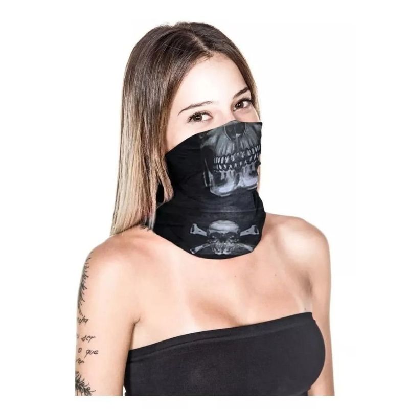 MPROPIA - Pack 2 Bandanas Tubo Multiuso Sin Costuras Diseños Filtro Uv