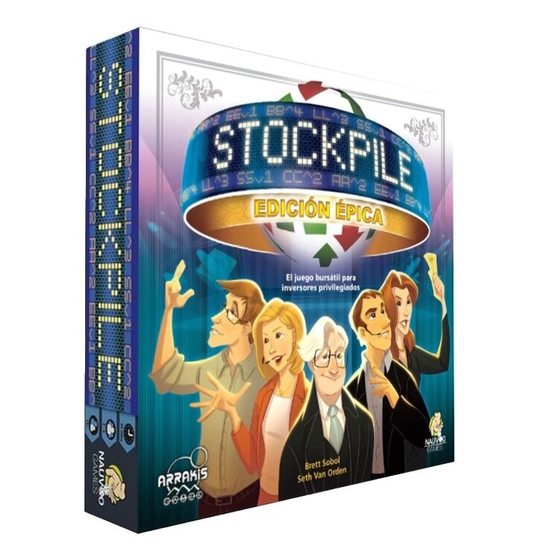 ARRAKIS GAMES - Stockpile - Edición Épica - Juego de Mesa - Español