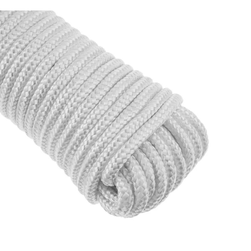 GENERICO - Cuerda De Poliéster 6mm X 15m Blanco