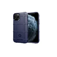GENERICO - Funda De Fibra Resistente Para iPhone 13-AZUL