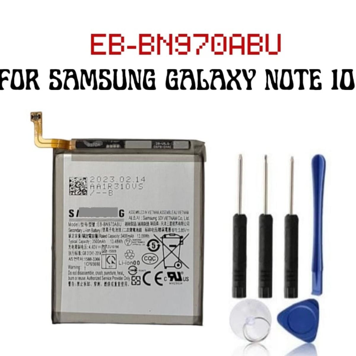 GENERICO - Batería Compatible Con Samsung Galaxy Note 10