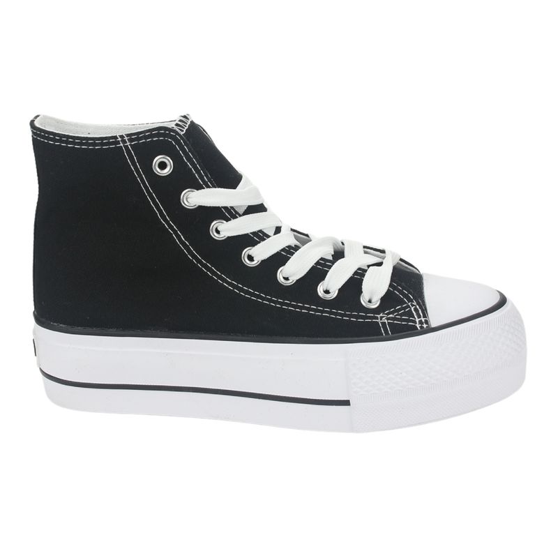 CHALADA - Zapatilla Mujer Negro Casual Chalada Cruni-2