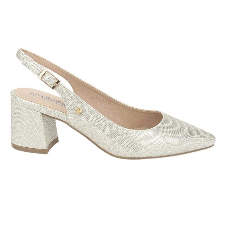 CHALADA - Zapato Mujer Dorado Casual Chalada Faiza-1