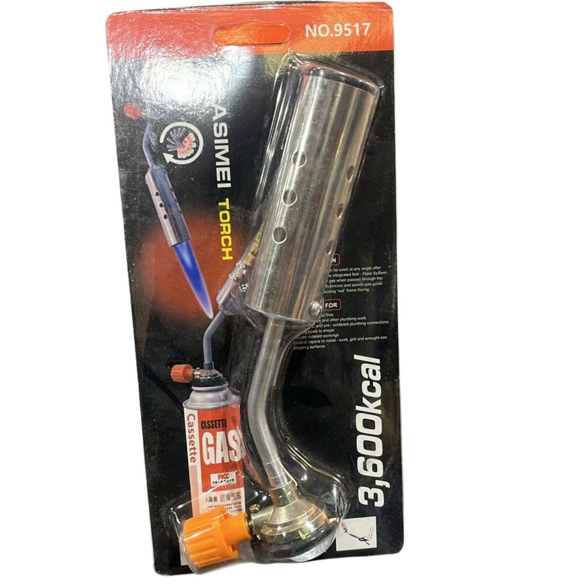 GENERICO - Soplete A Gas Para Griferia Herramientas Cocina Soldar