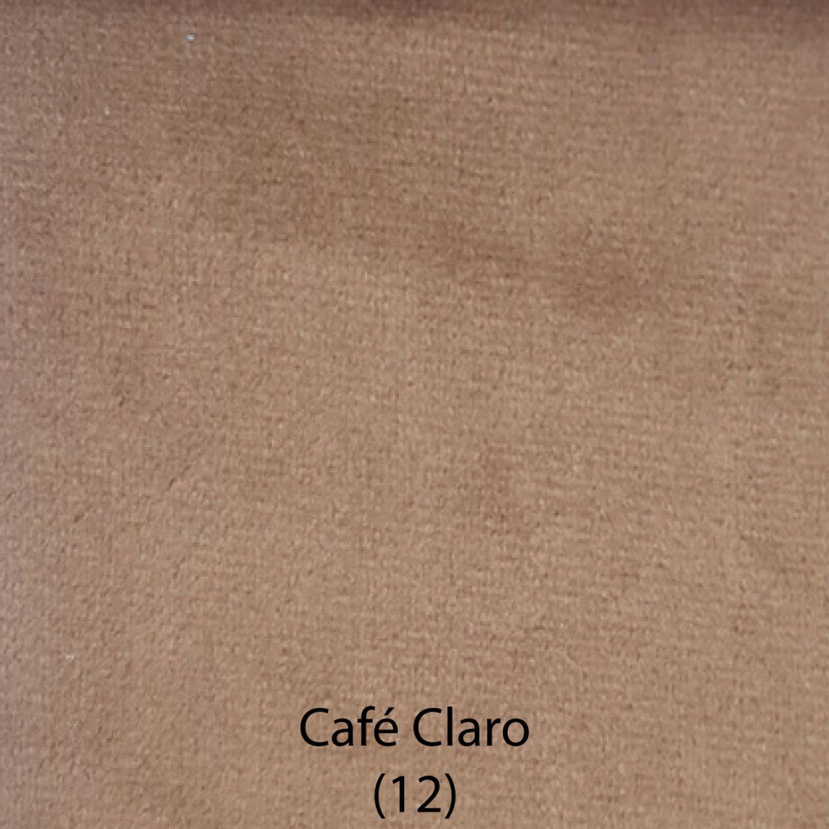 GENERICO - tela felpa gamuza velvet tapicería 5 metros cafe claro