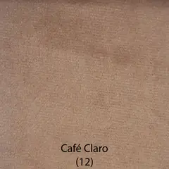 GENERICO - Tela felpa gamuza velvet tapicería 5 metros cafe claro