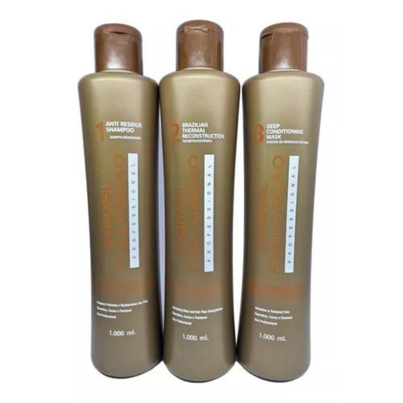 GENERICO - Full Cacao Keratina Alisado Full Cacao Professional 3 Pasos 1000ML