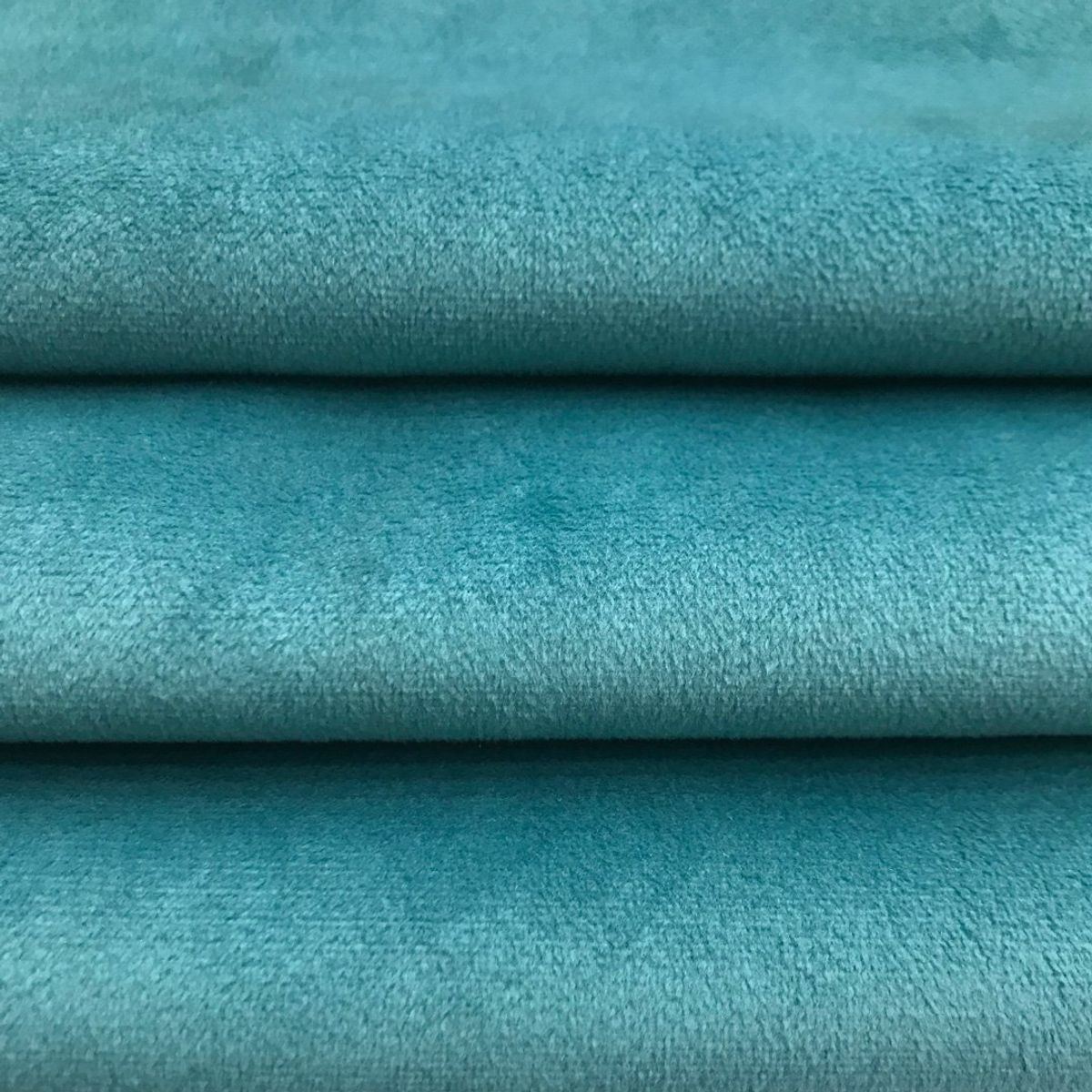 GENERICO - tela felpa gamuza velvet tapicería  10 metros turquesa