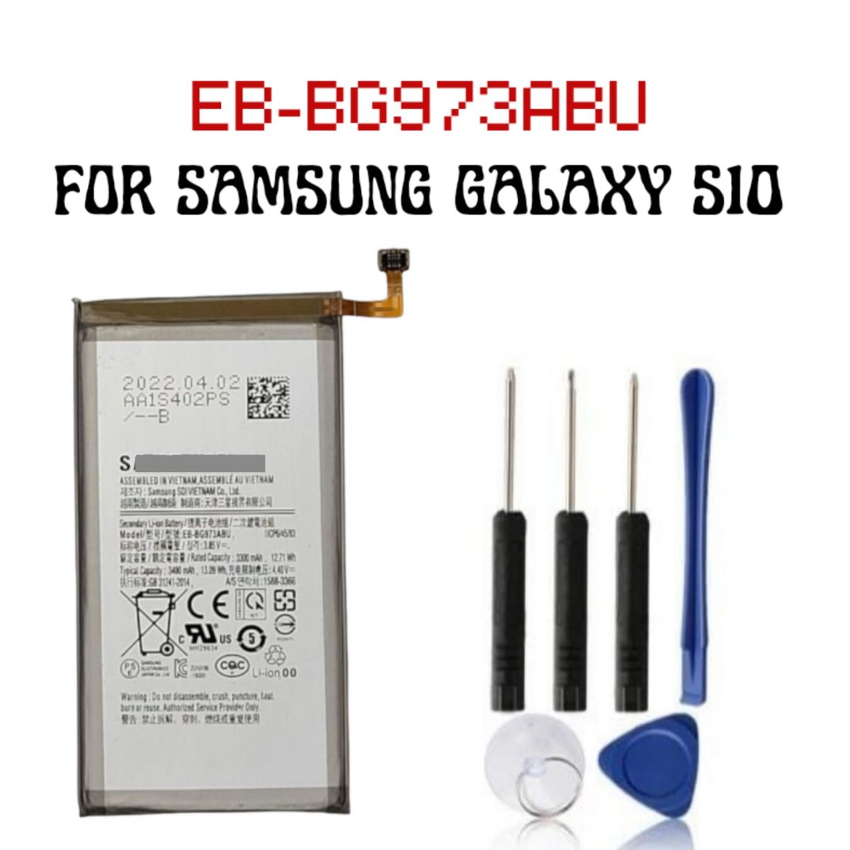 GENERICO - Batería Compatible Con Samsung Galaxy S10
