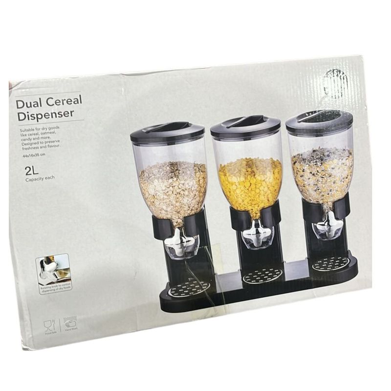GENERICO - Dispensador Cereal Triple Granos Frutos Secos 2 Litros