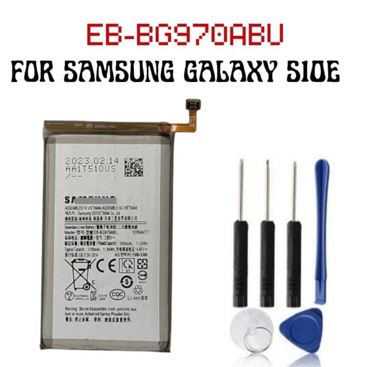 GENERICO - Batería Compatible Con Samsung Galaxy S10e