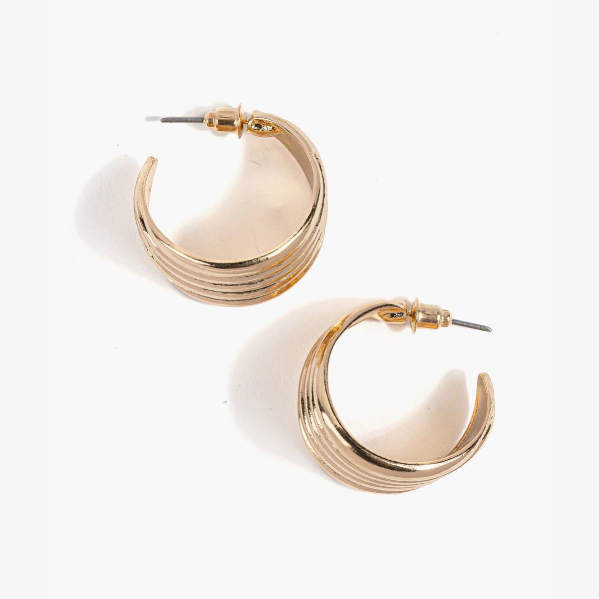 LOUNGE - Aros Gruesos Dorados