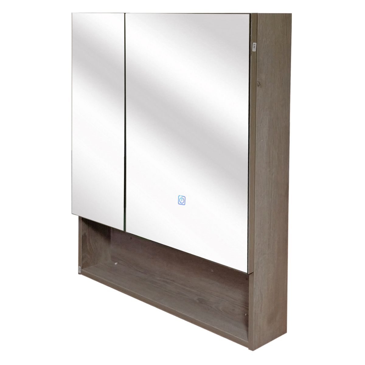 DOMSA - Botiquín LED para baño con espejo Space BMEA 70x13x80cm
