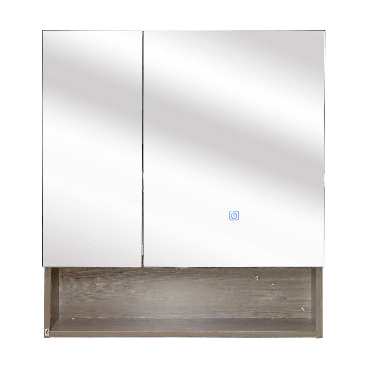 DOMSA - Botiquín LED para baño con espejo Space BMEA 70x13x80cm