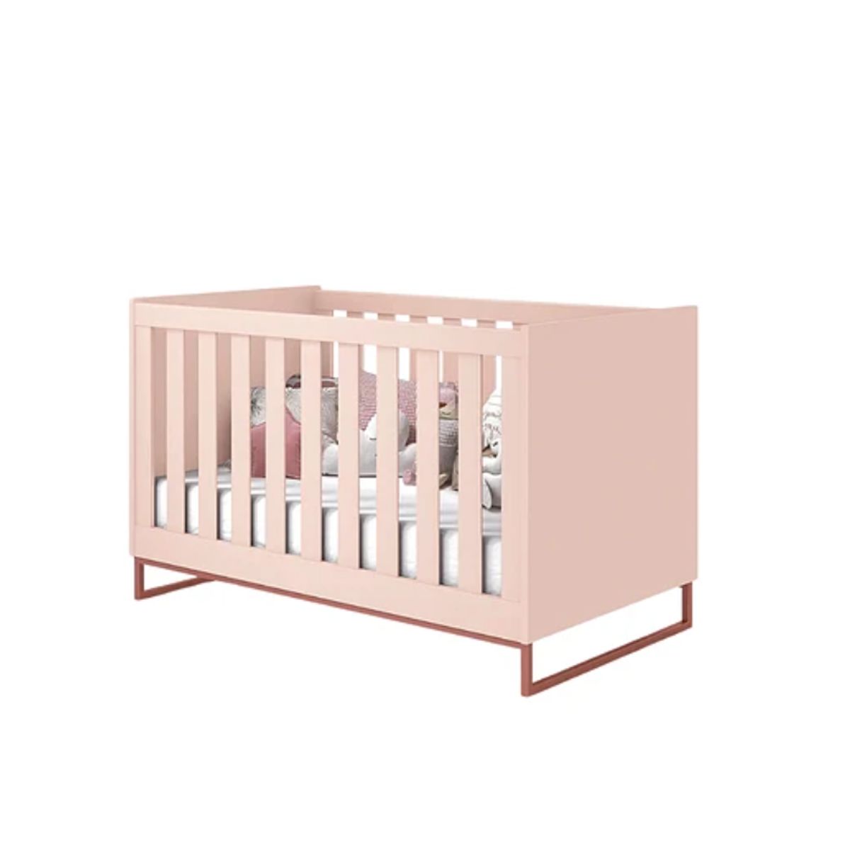 KIDSCOOL - CUNA NOAH DESING INDUSTRIAL ROSA BASE COBRE - 20245