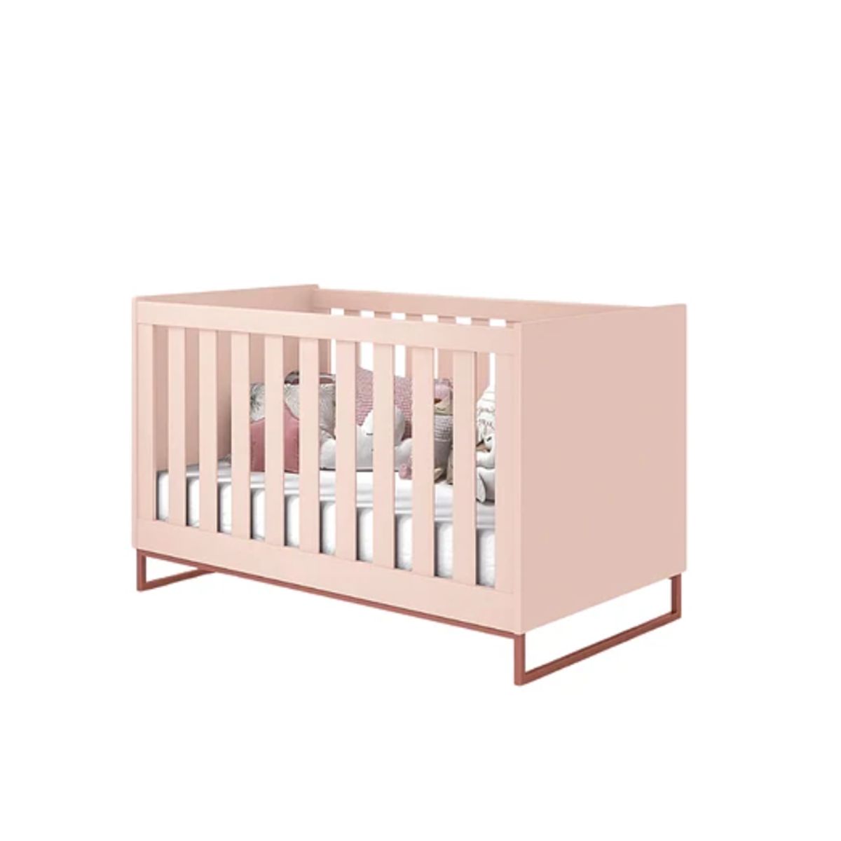 KIDSCOOL - CUNA NOAH DESING INDUSTRIAL ROSA BASE COBRE - 20245