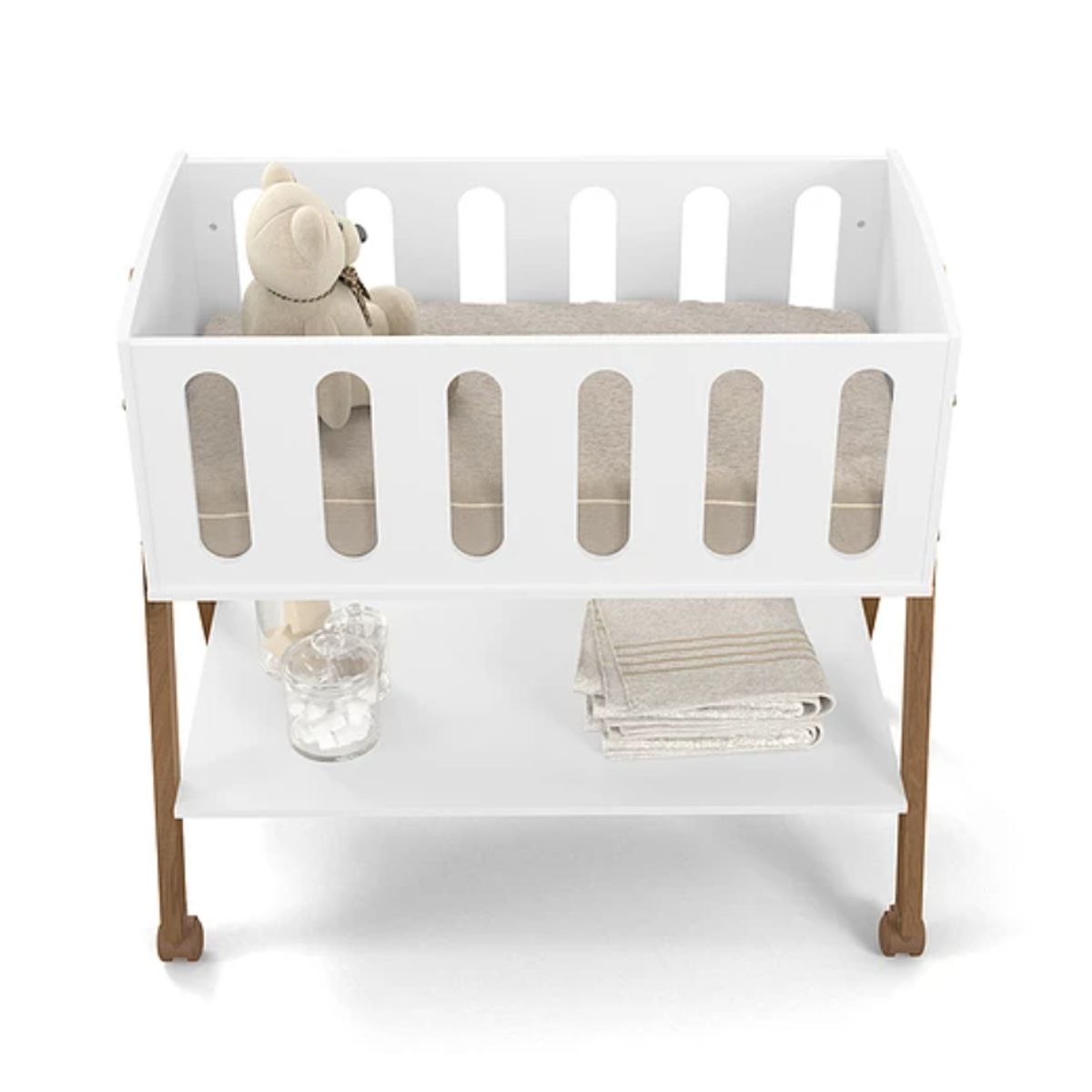 KIDSCOOL - Mini Cuna Colecho Eco Wood