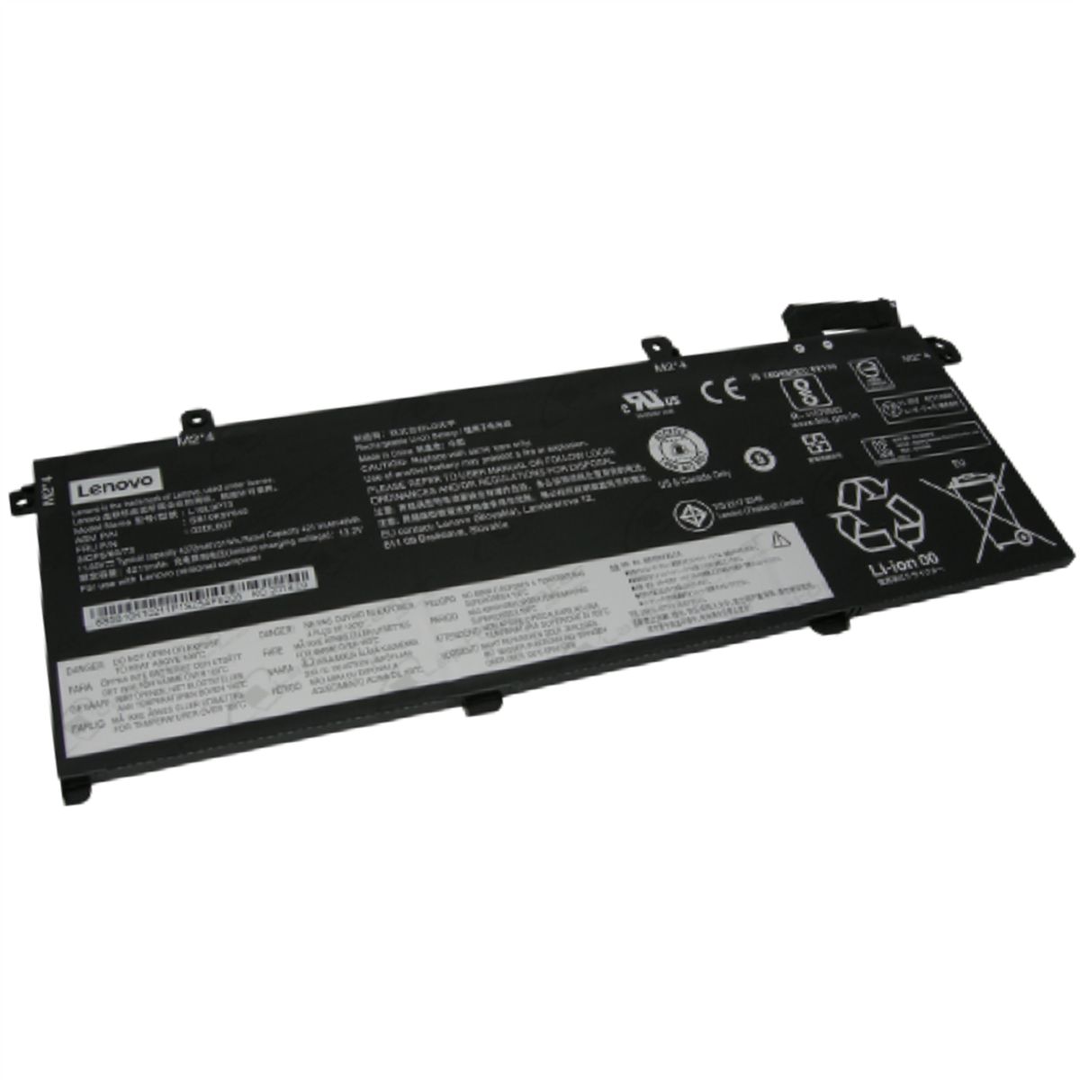 LENOVO - BATERIA LENOVO T490 ORIGINAL 50Wh 6 CELDAS NEGRO