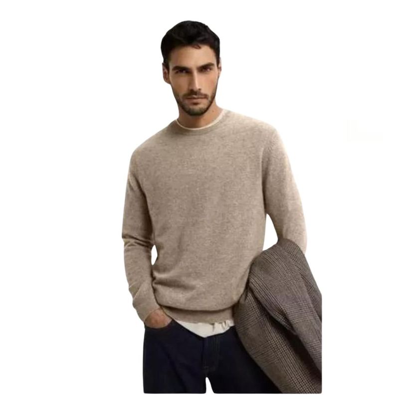MPROPIA - Sweater Tejido Hombre Cuello Redondo Colores 188