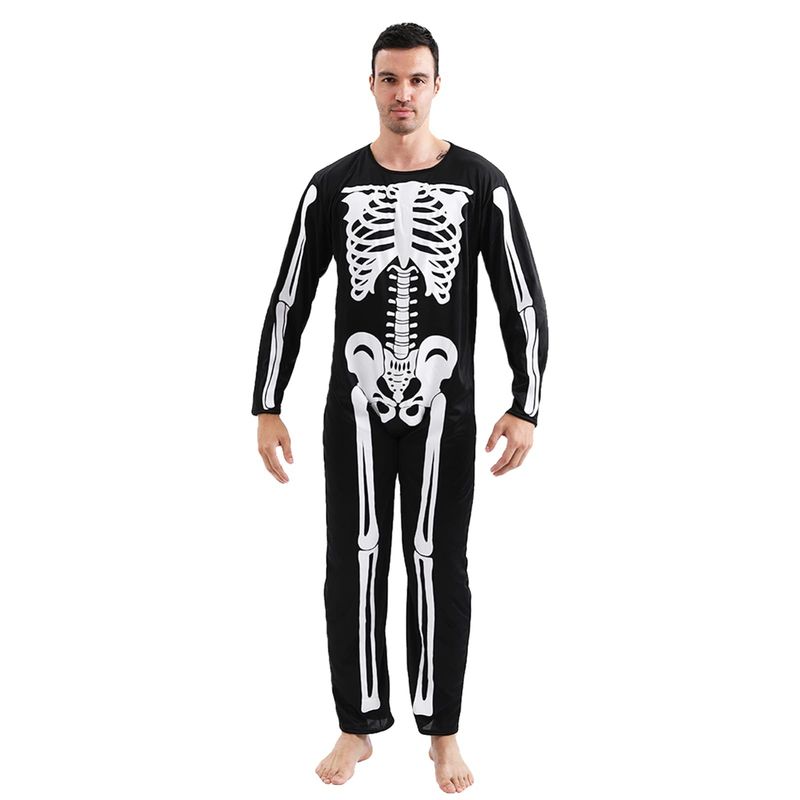 GENERICO - Disfraz De Halloween Esqueleto 150cm a 160cm