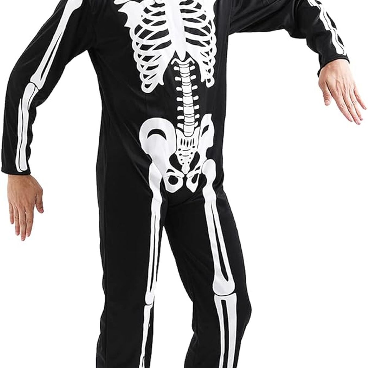 GENERICO - Disfraz De Halloween Esqueleto 150cm a 160cm