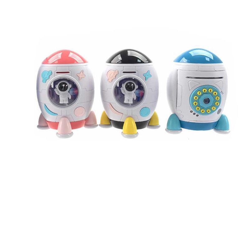 GENERICO - Alcancía Niños Con Forma De Nave Espacial