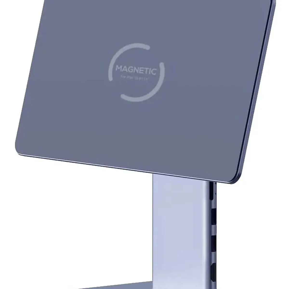 HAGIBIS - Soporte & Hub Magnetico Aluminio 360° 4k Para iPad Pro 11 & Air 10.9