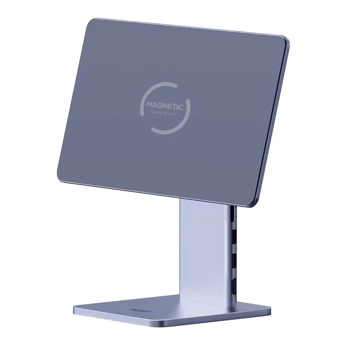 HAGIBIS - Soporte & Hub Magnetico Aluminio 360° 4k Para iPad Pro 11 & Air 10.9