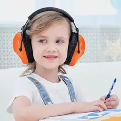 ZOHAN - Audífono antiruido protección auditiva ORANGE 22dB