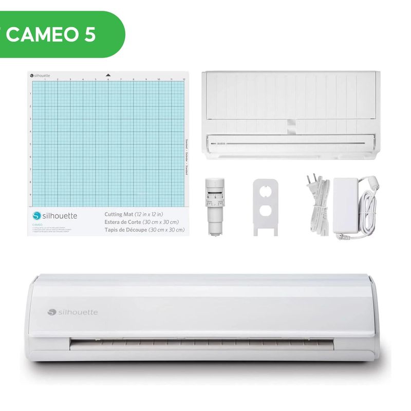 SILHOUETTE - Nuevo plotter de Corte cameo 5 Blanca