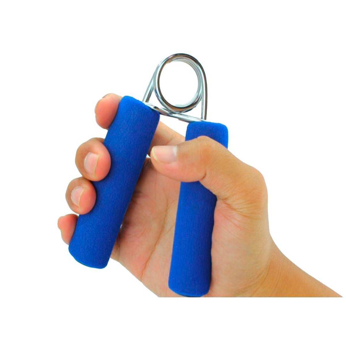 AK SPORT - Mancuerna de mano Hand Grip Ejercitador mango espuma 2 un PA-K1E4 - Azul