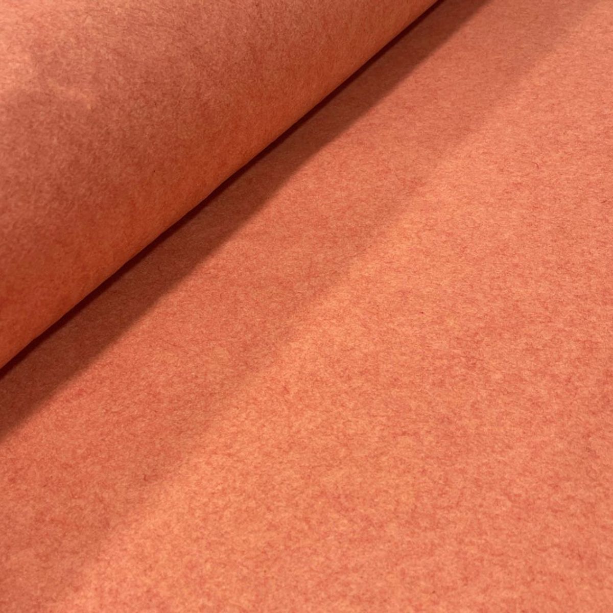 GENERICO - Tela paño lenci por  10 metros naranaja