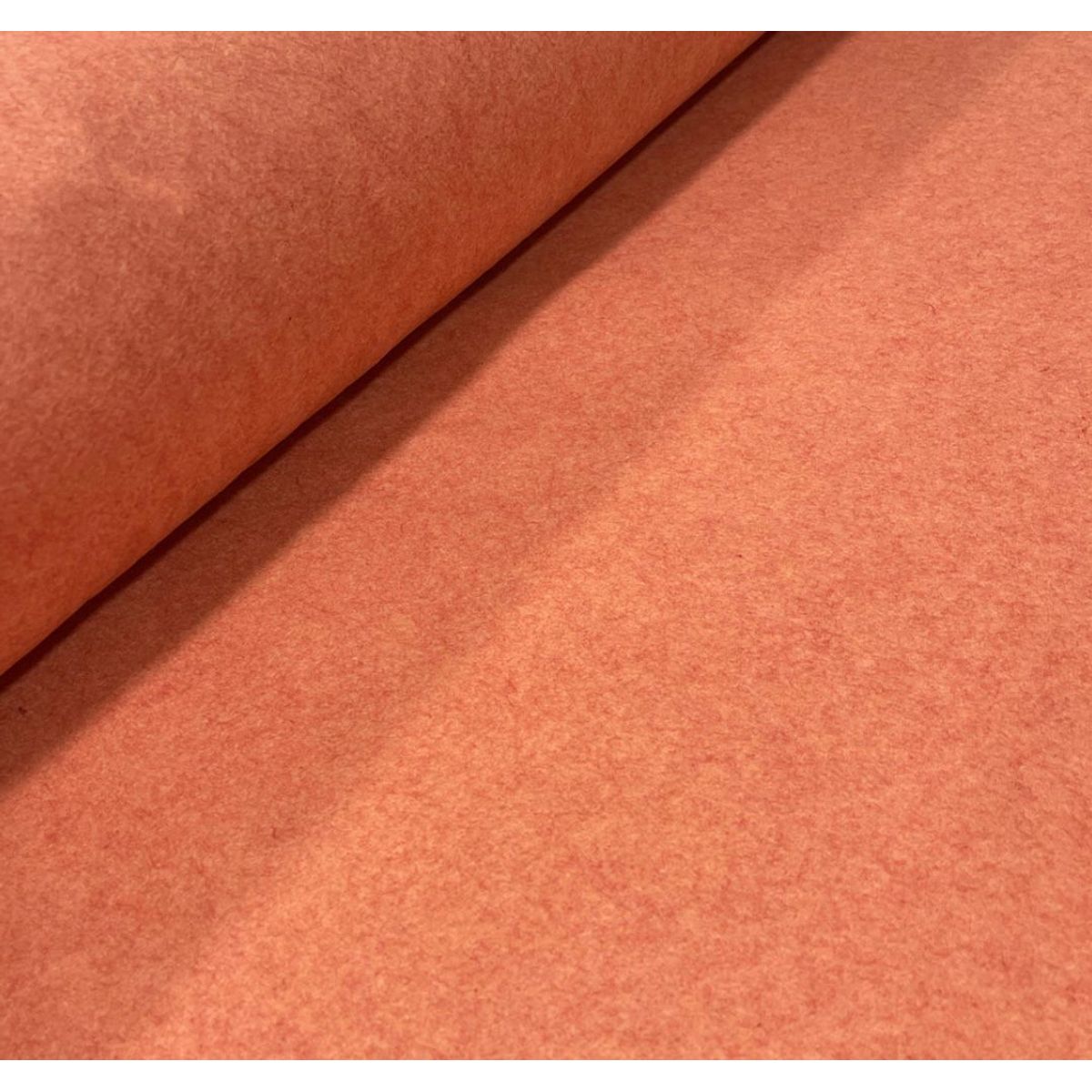 GENERICO - Tela paño lenci por  10 metros naranaja