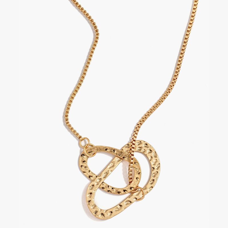 LOUNGE - Collar Charms Entrelazados Boho